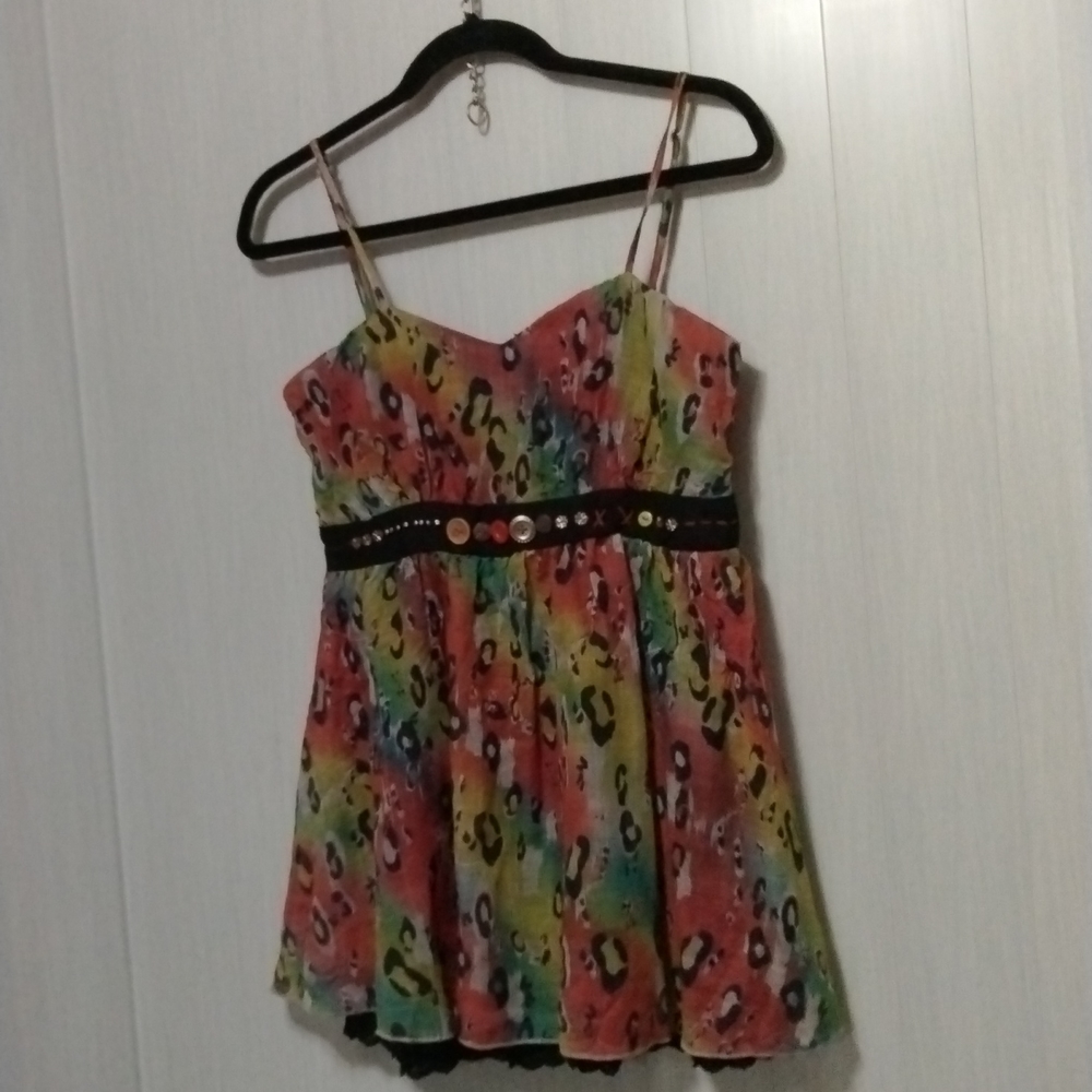Forla Paris top tank sz M color multicolors in good condition